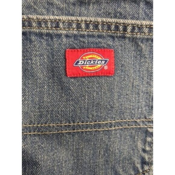 Dickies Mens Classic Blue Denim Carpenter Jeans With Multiple Pockets For Functi - Picture 2 of 6